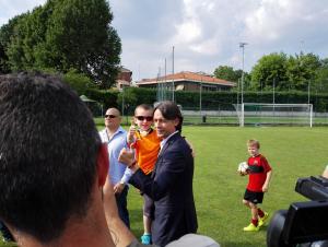 Filippo Inzaghi all'evento ULMi