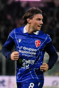 Palermo, Italy, 27 December 2025. Renzo Barbera Stadium, Palermo vs Padova, match valid for the 2025/2026 Serie B championship. In the photo: Kevin Varas (Padua)