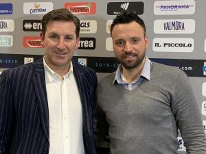 Presentazione nuovo allenatore Alessandria Alberto Colombo