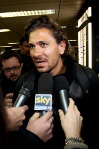 Arrivo Alessio Cerci a Milano