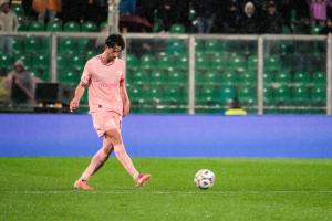 Palermo, Italia, 7 febbraio 2026. Stadio Renzo Barbera, Palermo vs Empoli, match valido per il campionato di Serie B 2025/2026. Nella foto: Mattia Bani (Palermo FC)