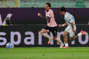 Palermo, Serie B 2024/2025, Palermo-Carrarese 1-1, Stadio Renzo Barbera /foto Federico Serra/, nella foto: Francesco Di Mariano