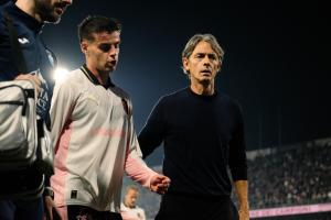 Palermo, Italia, 1 novembre 2025. Stadio Renzo Barbera, Palermo vs Pescara, match valido per il campionato di Serie B 2025/2026. Nella foto: Filippo Inzaghi (Palermo FC)