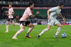 Palermo, Serie B 2024/2025, Palermo-Carrarese 1-1, Stadio Renzo Barbera /foto Federico Serra/, nella foto: Francesco Di Mariano