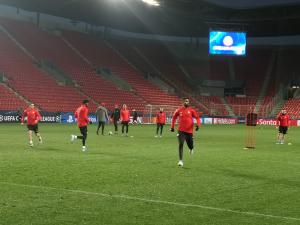Prepartita Slavia Praga-Inter 