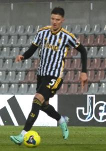 Alessandria Serie C, 2023/2024, Juventus Next Gen-Pineto 2-2, giocata allo stadio Giuseppe Moccagatta, nella foto: Tarik Muaremovic