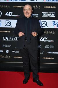 Db Milano 04/12/2022 - Gran Gala' del Calcio Aic 2023 / foto Daniele Buffa/Image Sport 
nella foto: Paolo Cevoli