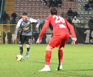 Alessandria Serie C, 2023/2024, Alessandria-Fiorenzuola 0-1, giocata allo stadio Giuseppe Moccagatta, nella foto: il capitano dell'Alessandria Simone Ciancio