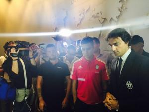 Dybala: visita al museo e allo store ufficiale della Juventus