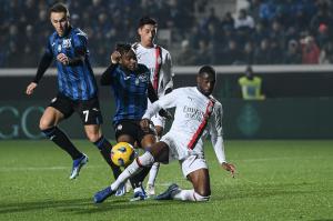 Db Bergamo 09/12/2023 - campionato di calcio serie A / Atalanta-Milan / foto Daniele Buffa/Image Sport nella foto: Ademola Lookman-Fikayo Tomori