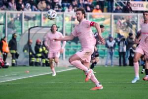 Palermo, Italy, 21 February 2026. Renzo Barbera Stadium, Palermo FC vs FC Sudtirol, match valid for the 2025/2026 Serie B championship. In the photo: Mattia Bani (Palermo FC)