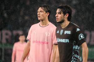 Palermo, Italia, 7 febbraio 2026. Stadio Renzo Barbera, Palermo vs Empoli, match valido per il campionato di Serie B 2025/2026. Nella foto: Patryk Peda (Palermo FC)