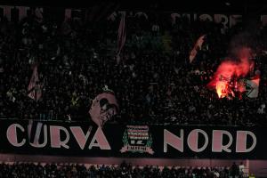 Palermo, Italy, 27 December 2025. Renzo Barbera Stadium, Palermo vs Padova, match valid for the 2025/2026 Serie B championship. In the photo: Palermo fans