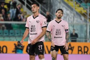 Palermo, Serie B 2024/2025, Palermo-Frosinone 2-0, Stadio Renzo Barbera /foto Federico Serra/, nella foto: Niccolò Pierozzi