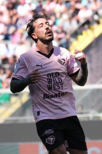 Palermo, Serie B 2024/2025, Palermo-Sudtirol 1-2, Stadio Renzo Barbera /foto Federico Serra/, nella foto: Francesco Di Mariano