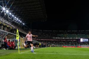 Palermo, Serie B 2024/2025, Palermo-Carrarese 1-1, Stadio Renzo Barbera /foto Federico Serra/, nella foto: Filippo Ranocchia