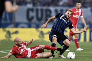 Pisa 29/05/2022 - finale Play Off serie B / Pisa-Monza / foto Image Sport
nella foto: Giuseppe Sibilli-Luca Caldirola