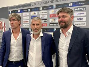 Presentazione nuovo allenatore Alessandria Cristiano Scazzola