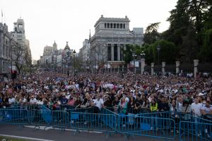 Celebracion Liga Real Madrid Cibeles 