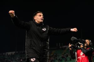 Palermo, Italia, 12 dicembre 2025. Stadio Renzo Barbera, Palermo vs Sampdoria, match valido per il campionato di Serie B 2025/2026. Nella foto: Niccolo’ Pierozzi (Palermo FC)