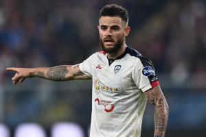 Mg Genova 07/10/2022 - campionato di calcio serie B / Genoa-Cagliari / foto Matteo Gribaudi/Image Sport
nella foto: Nahitan Nandez