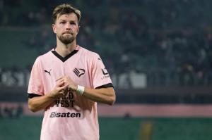 Palermo, Serie B 2024/2025, Palermo-Carrarese 1-1, Stadio Renzo Barbera /foto Federico Serra/, nella foto: Jeremy Le Douaron