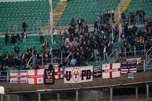 Palermo, Italy, 27 December 2025. Renzo Barbera Stadium, Palermo vs Padova, match valid for the 2025/2026 Serie B championship. In the photo: Padova fans