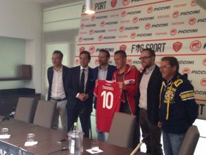 Presentazione Taddei al Perugia 