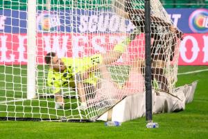 Palermo, Italia, 7 febbraio 2026. Stadio Renzo Barbera, Palermo vs Empoli, match valido per il campionato di Serie B 2025/2026. Nella foto: Gol annullato al Palermo FC