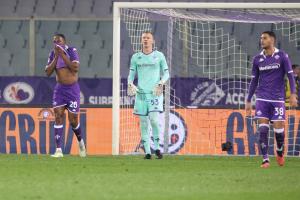Delusione Yerry Mina  - Fiorentina-Parma Coppa Italia ottavi di finale stagione 2023-2024 - 06.12.2023 ore 21.00 - Stadio Artemio Franchi - Firenze - foto Federico De Luca @fdlcom 2023 - tutti i diritti riservati - vietata la riproduzione anche parziale.