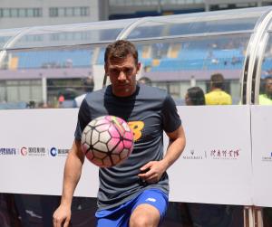 Amichevole vecchie glorie Inter-Milan a Shangai