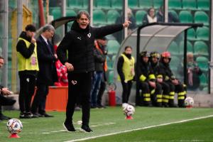 Palermo, Italy, 14 February 2026. Renzo Barbera Stadium, Palermo vs Virtus Entella, match valid for the 2025/2026 Serie B championship. In the photo: Filippo Inzaghi (coach of Palermo FC)