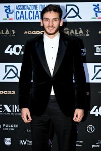 Db Milano 04/12/2022 - Gran Gala' del Calcio Aic 2023 / foto Daniele Buffa/Image Sport 
nella foto: Khvicha Kvaratskhelia