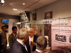 Adriano Galliani alla mostra "Football Heroes"