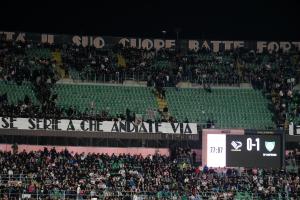 Palermo, Serie B 2024/2025, Palermo-Carrarese 1-1, Stadio Renzo Barbera /foto Federico Serra/, nella foto: Tifosi Palermo
