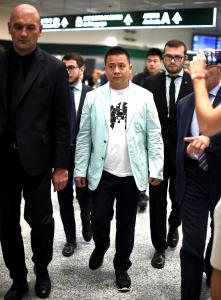 Yonghong Li arriva a Malpensa