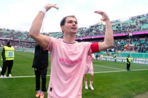 Palermo, Italy, 21 February 2026. Renzo Barbera Stadium, Palermo FC vs FC Sudtirol, match valid for the 2025/2026 Serie B championship. In the photo: Jacopo Segre (Palermo FC)