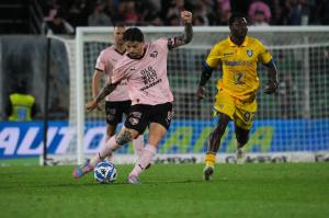 Palermo, Serie B 2024/2025, Palermo-Frosinone 2-0, Stadio Renzo Barbera /foto Federico Serra/, nella foto: Matteo Brunori