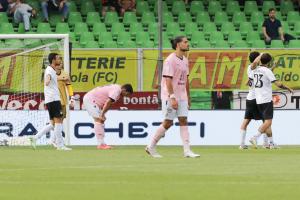 Palermo, Serie B 2024/2025, Cesena-Palermo 2-1, Orogel Stadium /foto Federico Serra/, nella foto: Cesena-Palermo