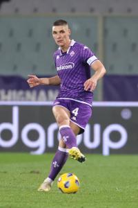 Nikola Milenkovic  - Fiorentina-Parma Coppa Italia ottavi di finale stagione 2023-2024 - 06.12.2023 ore 21.00 - Stadio Artemio Franchi - Firenze - foto Federico De Luca @fdlcom 2023 - tutti i diritti riservati - vietata la riproduzione anche parziale.