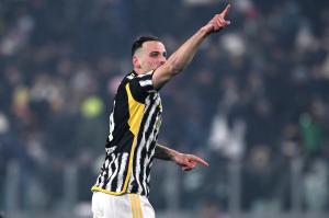 Mg Torino 08/12/2023 - campionato di calcio serie A / Juventus-Napoli / foto Matteo Gribaudi/Image Sport
nella foto: esultanza gol Federico Gatti