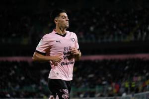 Palermo, Serie B 2024/2025, Palermo-Carrarese 1-1, Stadio Renzo Barbera /foto Federico Serra/, nella foto: Filippo Ranocchia