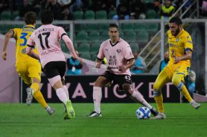 Palermo, Serie B 2024/2025, Palermo-Frosinone 2-0, Stadio Renzo Barbera /foto Federico Serra/, nella foto: Dimitrios Nikolaou