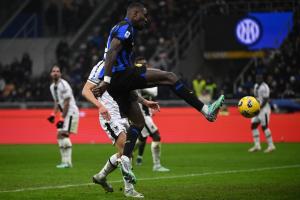 Mg Milano 09/12/2023 - campionato di calcio serie A / Inter-Udinese / foto Matteo Gribaudi/Image Sport
nella foto: gol Marcus Thuram