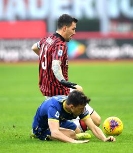 Milan-Hellas Verona 1-1 