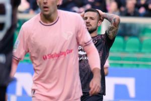 Palermo, Italy, 21 February 2026. Renzo Barbera Stadium, Palermo FC vs FC Sudtirol, match valid for the 2025/2026 Serie B championship. In the photo: Daniele Casiraghi (FC Sudtirol)