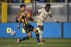 Castellamare di Stabia, 05.04.2025 - Juve Stabia - Salernitana / Campionato Serie B 2024-25 / foto Nicola Ianuale
Nella foto: Franco Tongya