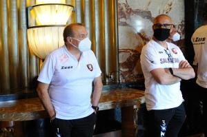 Premiazione della Salernitana al comune di Salerno 