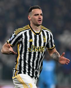 Db Torino 08/12/2023 - campionato di calcio serie A / Juventus-Napoli / foto Daniele Buffa/Image Sport 
nella foto: esultanza gol Federico Gatti