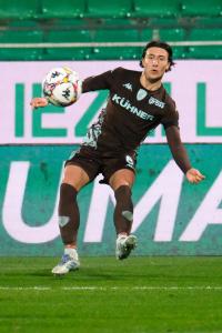 Palermo, Italia, 7 febbraio 2026. Stadio Renzo Barbera, Palermo vs Empoli, match valido per il campionato di Serie B 2025/2026. Nella foto: Luca Magnino (Empoli FC)